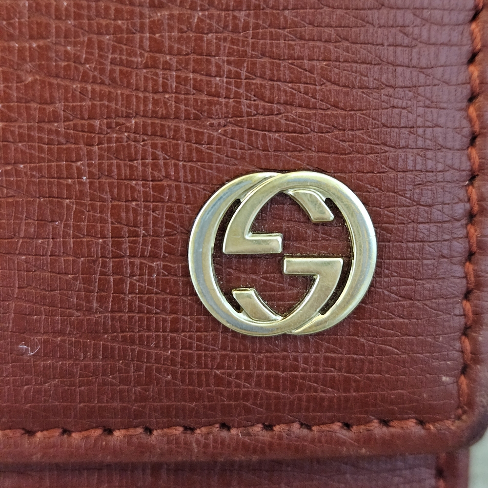 Gucci Calfskin GG Continental Wallet Red - Picture 2 of 12